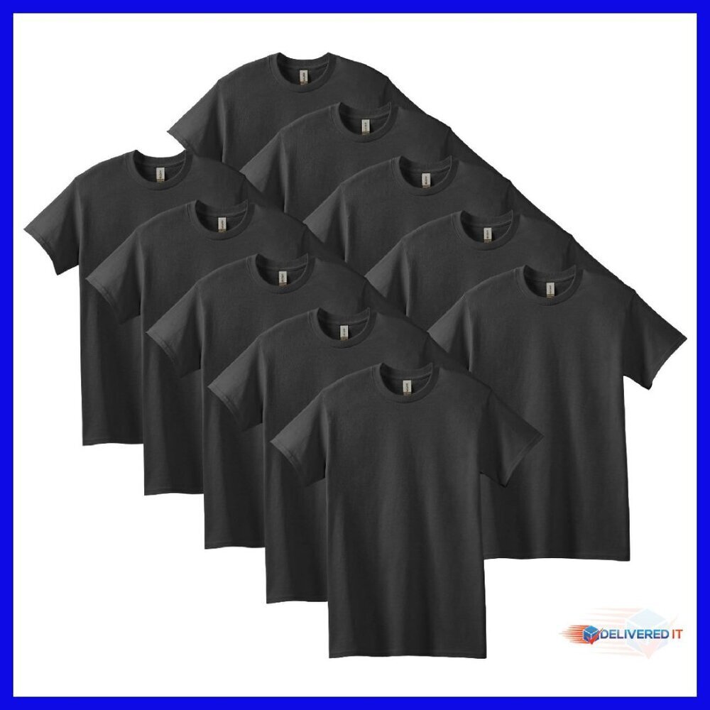 Heavy Cotton T-Shirt Multipack, Classic Fit, Year-Round Wear